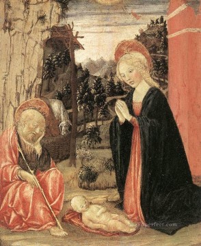 キリスト降誕 シエナ フランチェスコ・ディ・ジョルジョ Oil Paintings